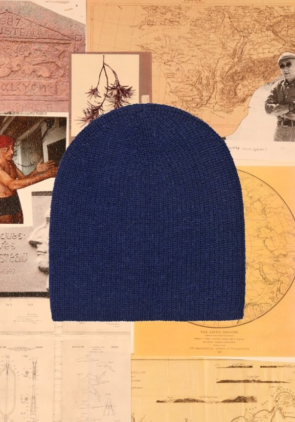 100% Baby Alpaca Beanie, Wool Hat, Hesperios Sweater, Hesperios Knitwear, High-Quality Knitwear, Sustainable Wool Sweater, Sustainable Knitwear, Unisex Sweater, World's Best Sweater, Elevated Knitwear, Finest Wool Sweater, World’s Best Sweater, Blue Beanie