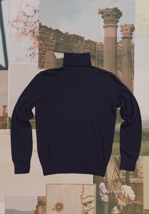 100% Baby Alpaca Sweater, Wool Turtleneck Hesperios Sweater, Hesperios Knitwear, High-Quality Knitwear, Sustainable Wool Sweater, Sustainable Knitwear, Unisex Sweater, World's Best Sweater, Elevated Knitwear, Finest Wool Sweater, World’s Best Sweater, Blue Sweater., Turtleneck