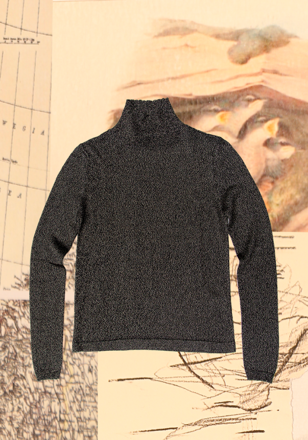 Koselig Metallic Black Silver