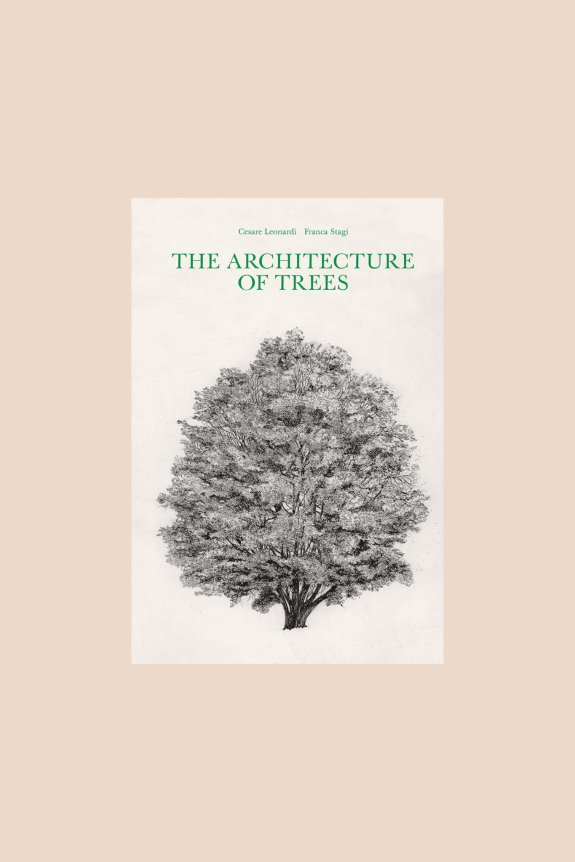 A detailed black and white illustration of a tree on the cover of 