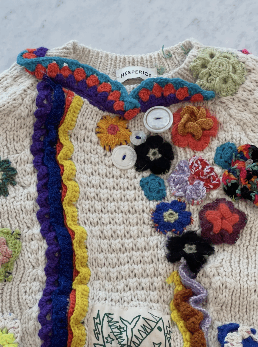 Hesperios and Jim Drain Limited-Edition Embroidered Sweater