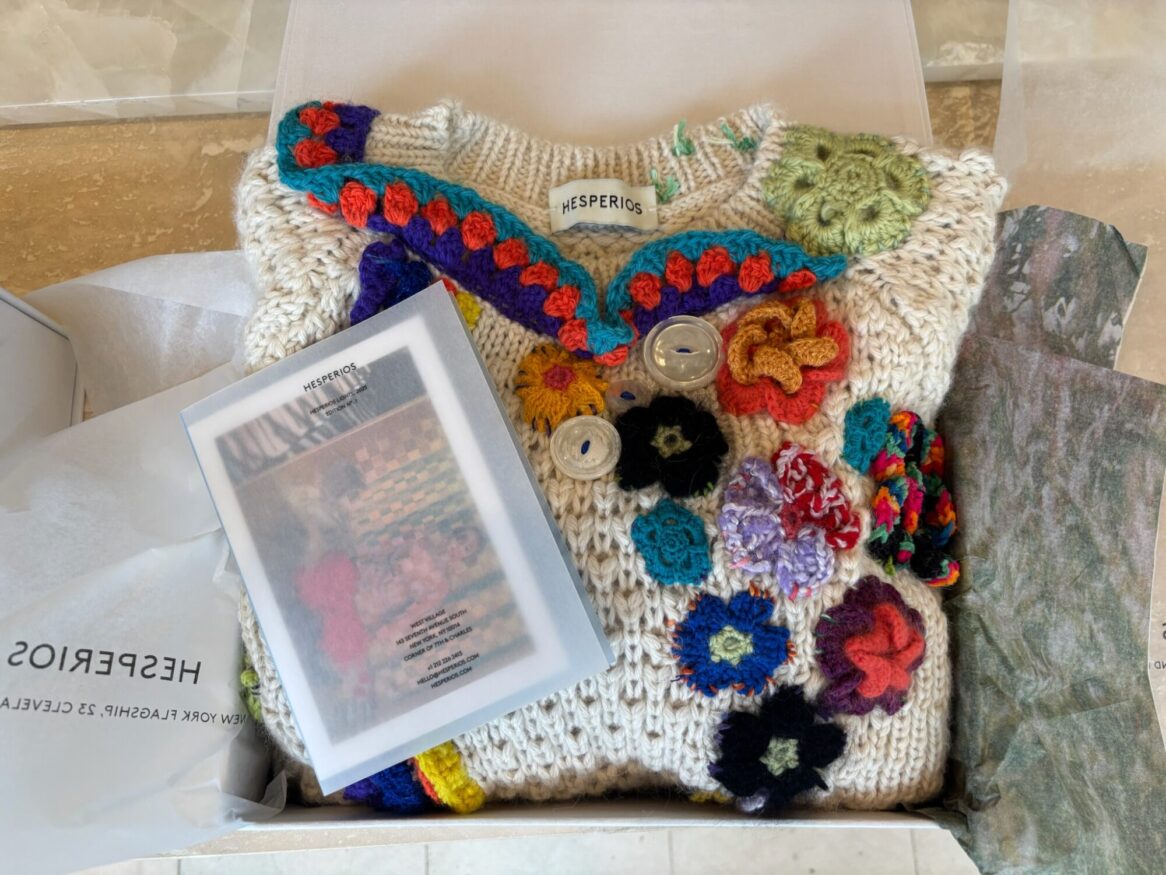 Hesperios and Jim Drain Limited-Edition Embroidered Sweater