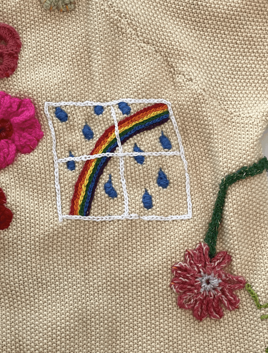 Hesperios and Jim Drain Limited-Edition Embroidered Sweater