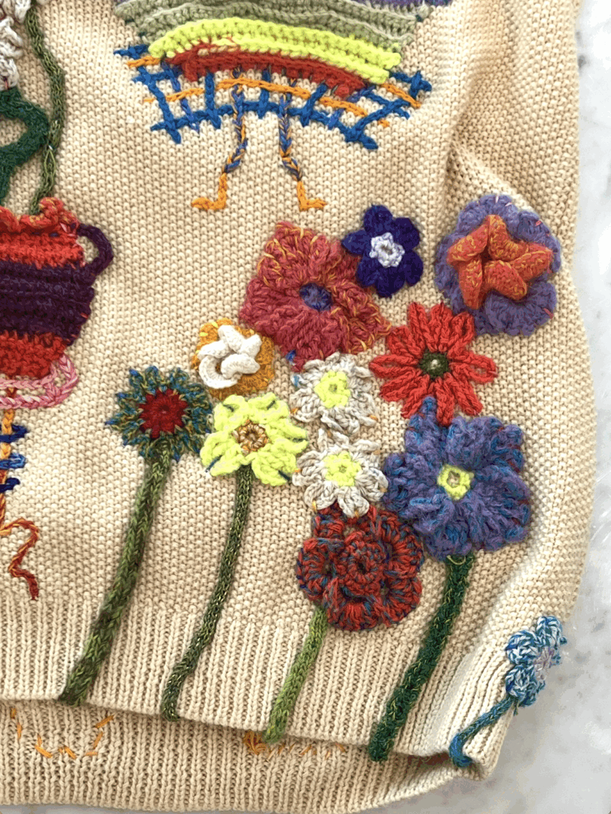 Hesperios and Jim Drain Limited-Edition Embroidered Sweater